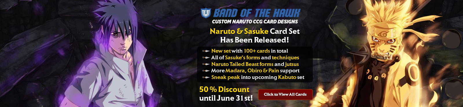 Naruto CCG Custom Card Designs